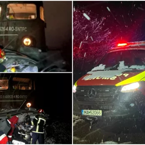 Accident fatal la Lugoj: un bărbat a decedat într-o coliziune cu un tren