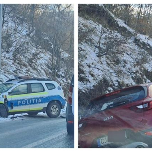 Accident pe drumul DJ 107M, în Baisoara