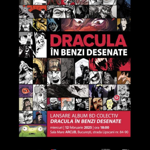 Lansarea albumului "Dracula în benzi desenate" la Brașov