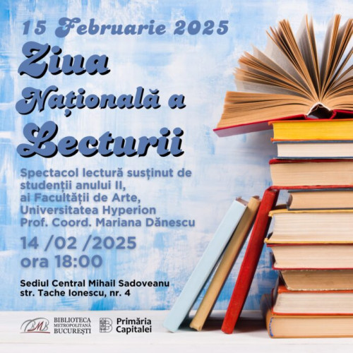 Ziua Națională a Lecturii sărbătorită în București