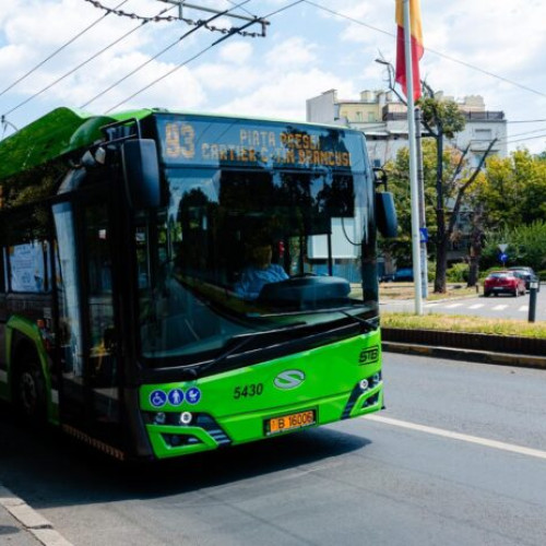 Crește numărul călătoriilor cu troleibuzul în București