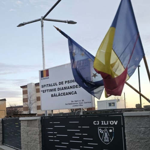 Oferiri de ajutoare și bucurie la spitalul din Buftea