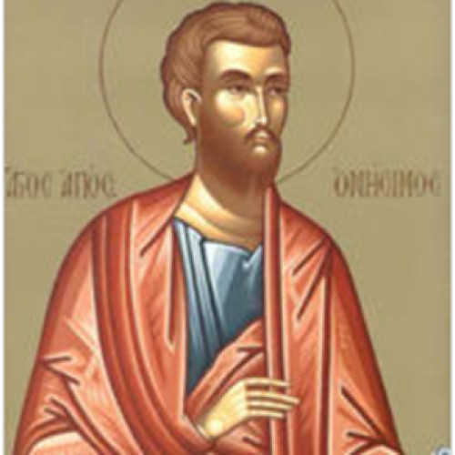 Sfantul Apostol Onisim, un păstor al credinței