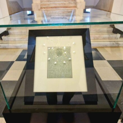 Expoziție dedicată Zilei Brâncuși, cu o scrisoare personală unică