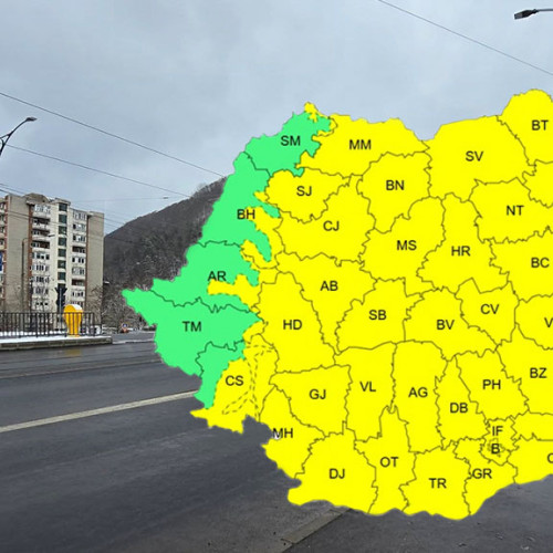 Avertizare meteorologică: vreme rece în aproape toată țara