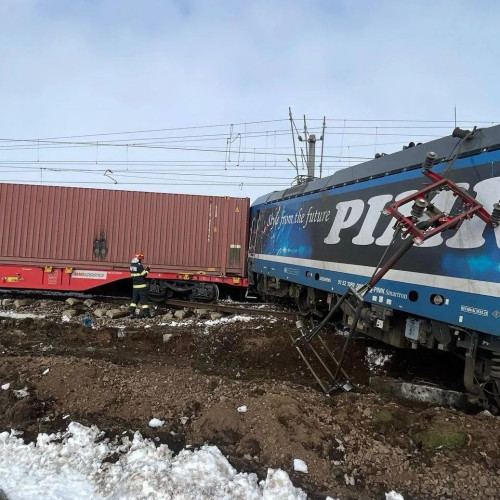 Modificări în circulația trenurilor din cauza deraierii