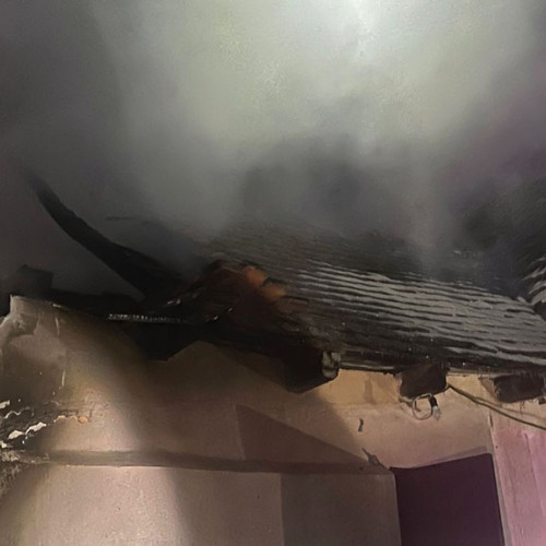 Incendiu devastator la Rusova Nouă