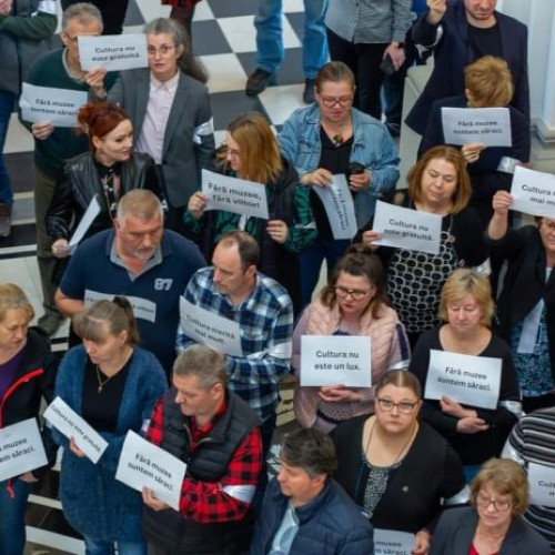 Protest al Federației CulturMedia de Ziua Culturii Naționale