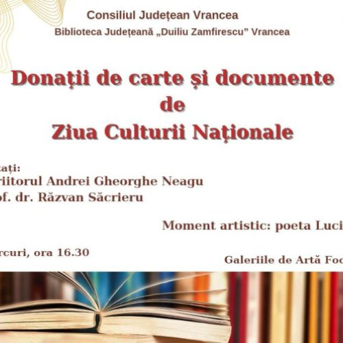 Activități culturale dedicate Zilei Culturii Naționale