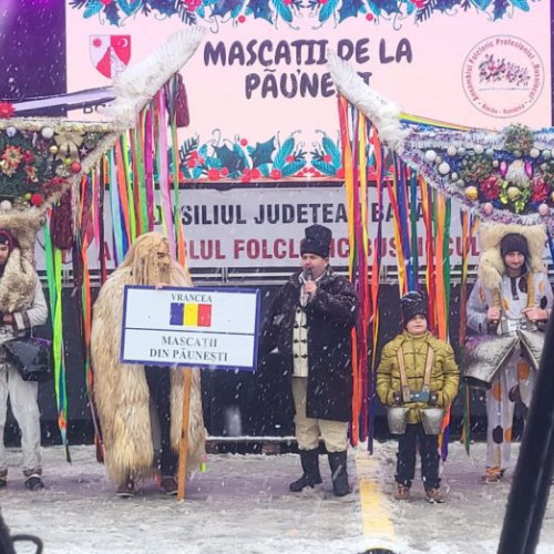 Colindătorii din Păunești, prezenți la festivalul din Bacău