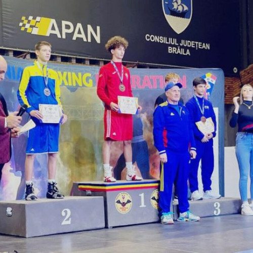 Boxerii CSM Braila au strălucit la Turneul Internațional "Dracula Open 2025"
