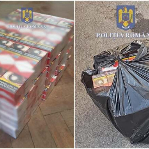 Poliția din Lugoj confiscă 4.000 de țigări netimbrate