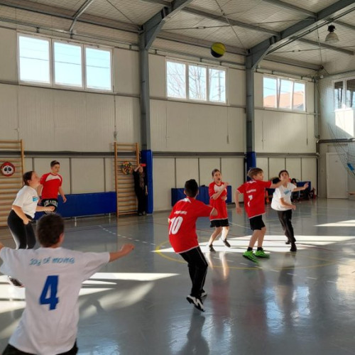 Competiția de Minibaschet Mixt s-a desfășurat la Școala "Mihu Dragomir" din Brăila