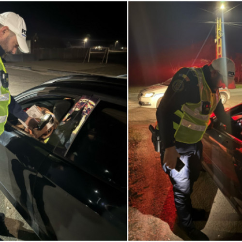 Razie a poliției în Lugoj pentru siguranța rutieră