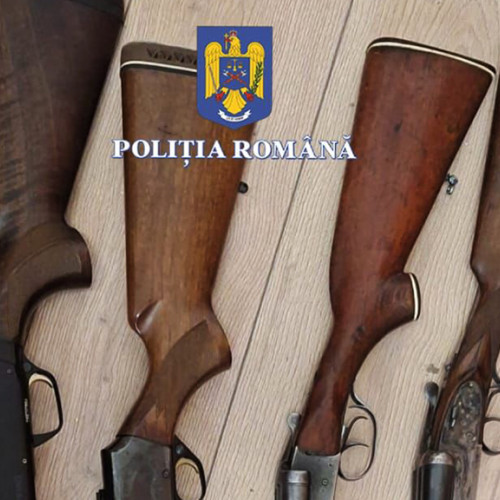 Percheziții la Caras-Severin pentru infracțiuni legate de arme