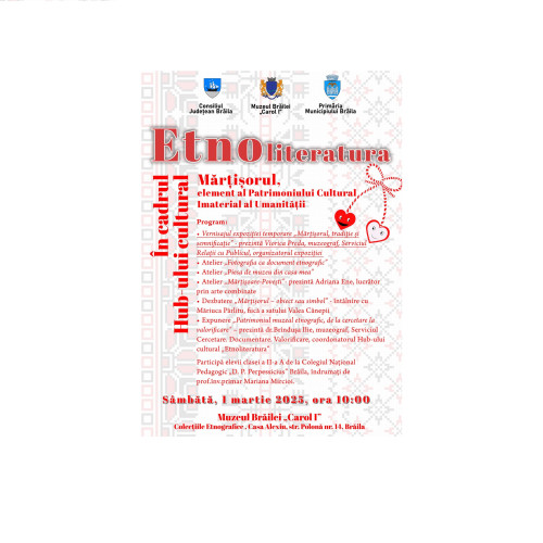 Vernisajul Expozitiei &quot;Martisorul, traditie si semnificatie&quot; la Casa Alexiu