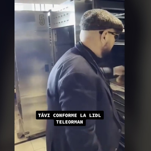 Cristian Popescu Piedone, inspectie la LIDL Rosiori de Vede