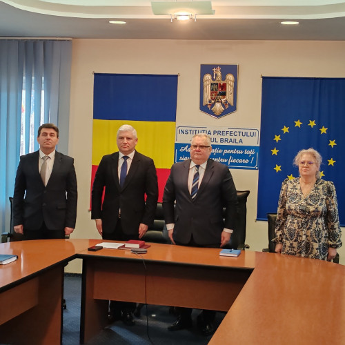 Florin Sergiu Dobrescu devine subprefect al județului Brăila