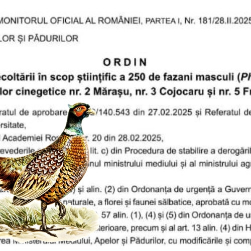 Ordinul derogatoriu privind ariile naturale protejate