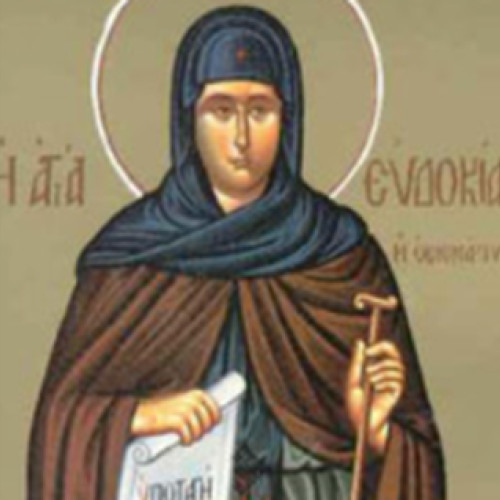 Sfanta Mucenita Evdochia, un exemplu de pocainta si dedicare
