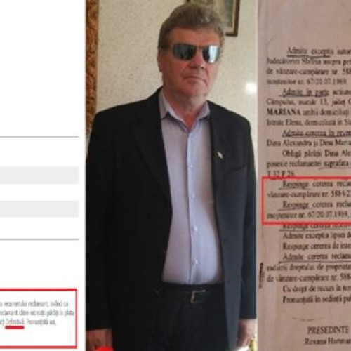 Gheorghe Stoica acuzat de încercarea de a obține un teren prin abuz