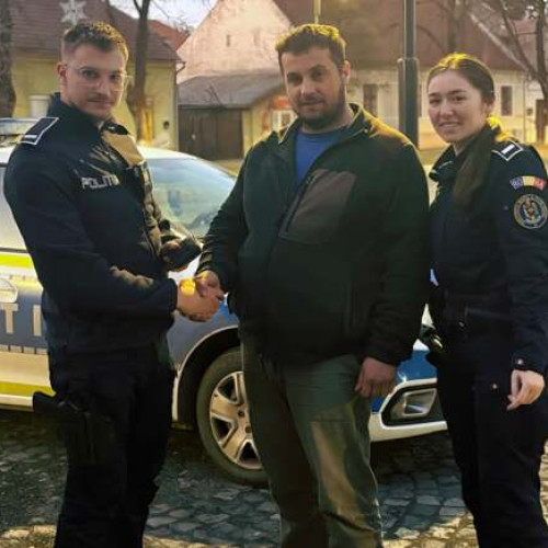 Un gest de profesionalism al polițiștilor din Timiș