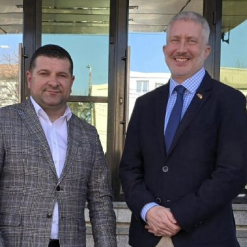 Întâlnire între Consiliul Județean Olt și Ambasada Britanică pentru atragerea investițiilor