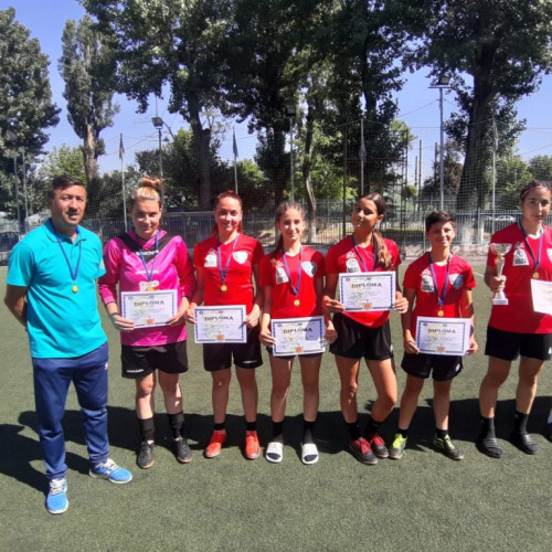 Echipa de fotbal feminin a LT 1 Alexandria, vicecampioană națională