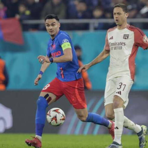 Olympique Lyon învinge FCSB cu 3-1 în Liga Europeană