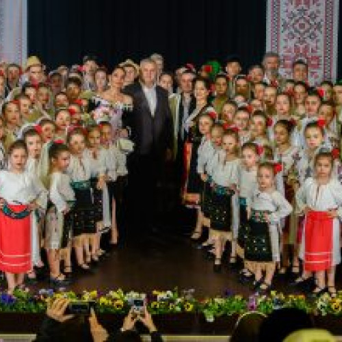 Spectacol aniversar la Palatul Cultural Buftea: 9 ani de activitate pentru Ansamblul "Doina Ilfovului"