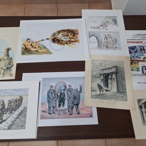 Casa Umorului Desenat se îmbogățește cu noi donații