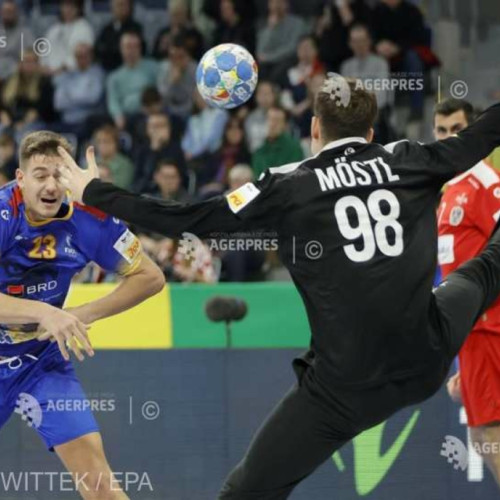 România pierde în fața Austriei cu 31-24 la Campionatul European de handbal masculin