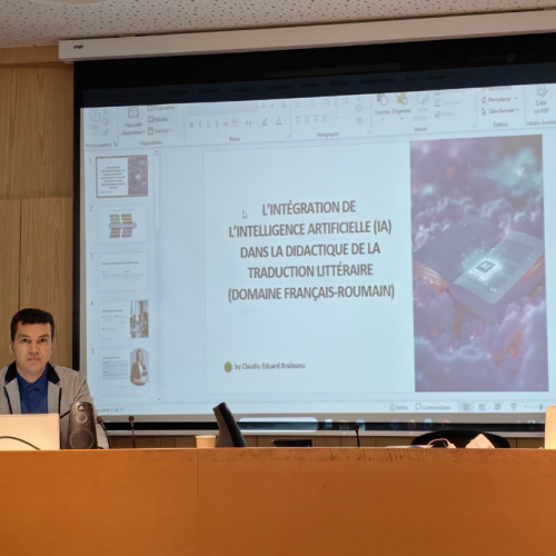 Eduard Claudiu Braileanu a participat la colocviul international de la Sorbona