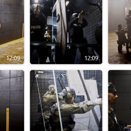 Poligonul de tragere din Craiova, modernizat pentru pregătirea polițiștilor doljeni