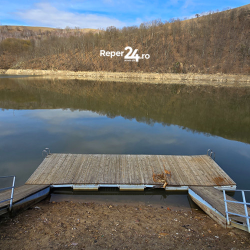 Scăderea nivelului lacurilor din apropierea Reșiței