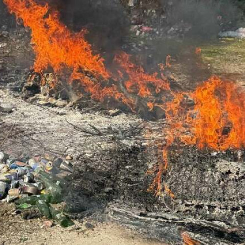 Verificările poliției locale continuă în lupta împotriva abandonului de deșeuri