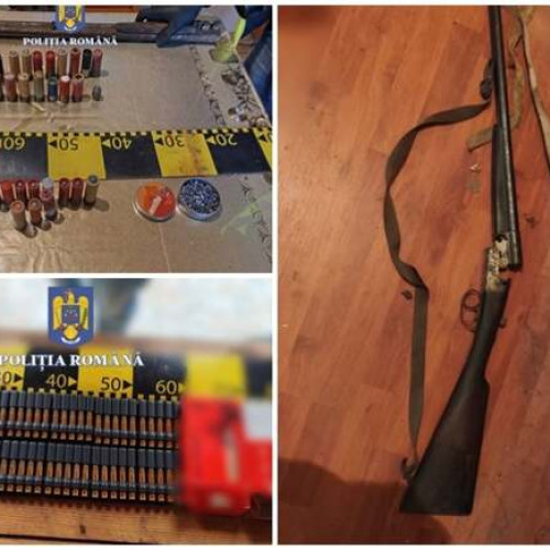 Percheziții la Lugoj pentru arme ilegale