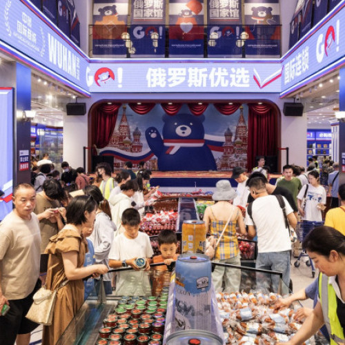 Creșterea popularității produselor rusești în China