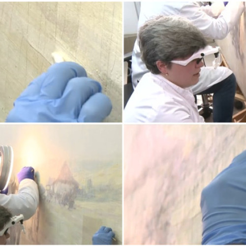 Tabloul lui Nicolae Grigorescu revine la Palatul Culturii din Iași