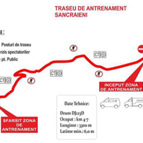 Restricțiile de trafic pe drumul județean 123D, amânate din cauza vremii