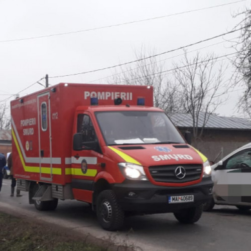 Mașină, accident grav în Bujoru, Teleorman: Un grup de persoane lovite