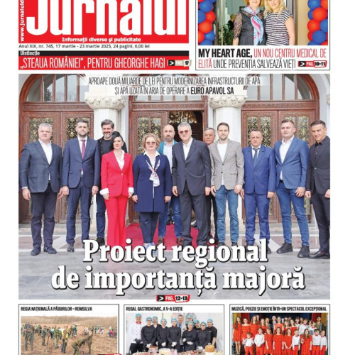 Numerotarea 745 a Jurnalului de Ilfov a fost publicată astăzi