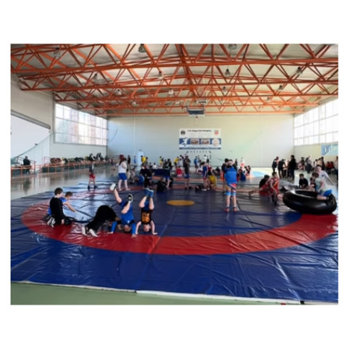 170 de copii participă la competiții de lupte libere în Medgidia