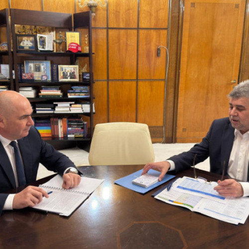 Discuții între președintele interimar Ilie Bolojan și premierul Marcel Ciolacu înainte de Consiliul European