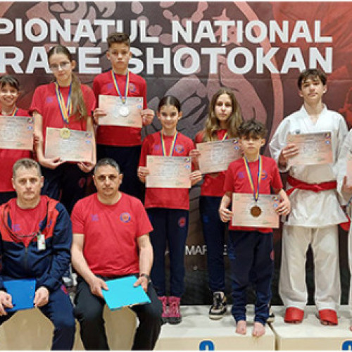 Ramnicu Valcea a găzduit Campionatul Național de Karate Shotokan