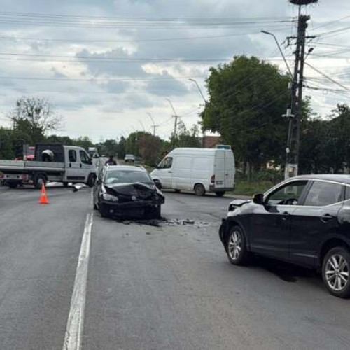 Accident rutier în lanț la Ortisoara