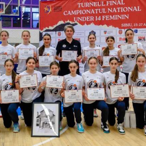 CSS Bega Timișoara U14, pe locul 8 la finala națională