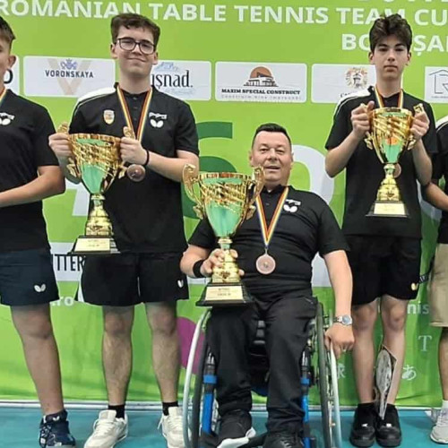 Performanță remarcabilă pentru echipa județului Alba la Cupa BUTTERFLY