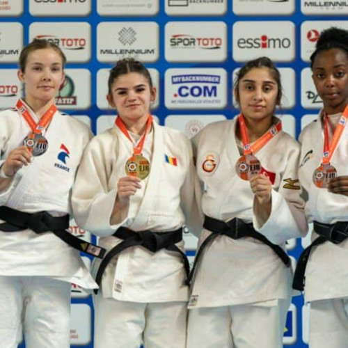 Laura Alexia Bogdan, medaliată cu AUR la Cupa Europeană U21 de la Istanbul