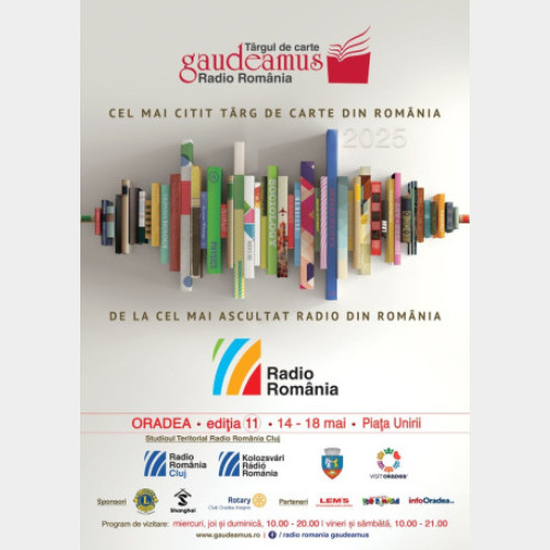 Târgul de carte Gaudeamus începe mâine la Oradea